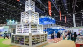 جانب من معرض أبوظبي الدولي للكتاب في إحدى دوراته