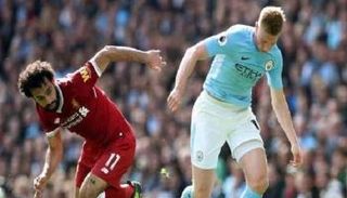 دي بروين مع محمد صلاح