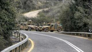 مركبات عسكرية للقوات الإسرائيلية