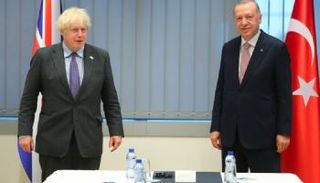 الرئيس التركي ورئيس الوزراء البريطاني(أرشيفية)