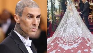 كورتني كارداشيان وترافيس باركر