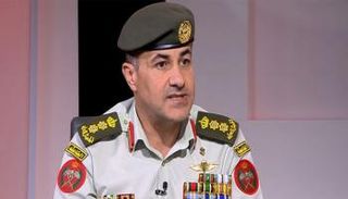 مدير الإعلام بالجيش الأردني العقيد مصطفى الحياري