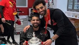 محمد صلاح ومؤمن زكريا في ليفربول
