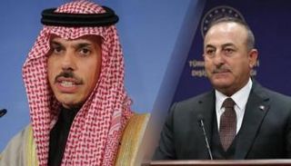 وزيرا خارجية تركيا والسعودية