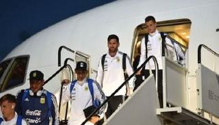 نجوم الأرجنتين تصل إلى إسبانيا