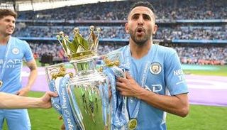 رياض محرز مع لقب البريميرليج