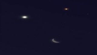 تصور لشكل المثلث السماوي