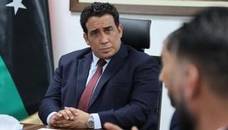 رئيس المجلس الرئاسي الليبي محمد المنفي. (أرشيفية)