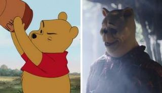 مشهدمن فيلم الرعب "ويني ذا بووه"