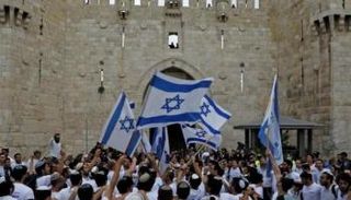 مسيرة الاعلام في باب العامود-أرشيفية