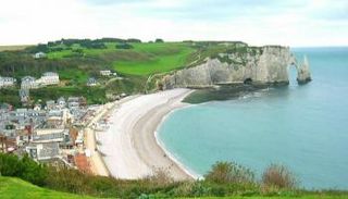  شاطئ Étretat beach 