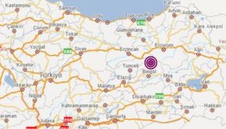 النقطة التي ضربها الزلزال