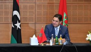 ناصر بوريطة خلال إحدى جولات الحوار الليبي بالمغرب - أرشيفية