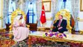 أردوغان يستقبل عبدالله بن زايد.. التعاون الثنائي وأمن المنطقة بالصدارة