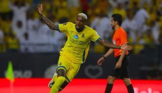 أندرسون تاليسكا لاعب النصر ضد الأهلي
