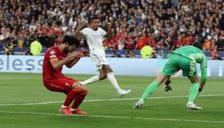 محمد صلاح ضد ريال مدريد 