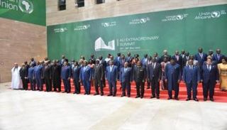 المشاركون في قمة الاتحاد الأفريقي 