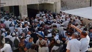مستوطنون يقتحمون باحات المسجد الأقصى