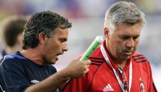 كارلو أنشيلوتي وجوزيه مورينيو