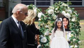 الرئيس الأمريكي وزوجته في تكساس