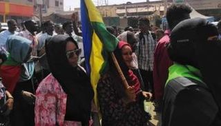 جانب من الاحتجاجات 