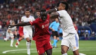 ساديو ماني من مباراة ريال مدريد