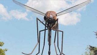 تمثال الناموسة العملاقة يوجد في كندا