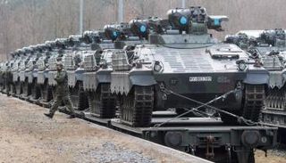 المدرعات القتالية محور الأزمة