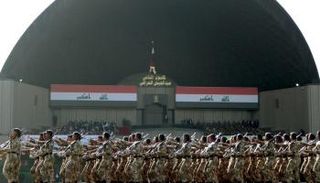 الجيش العراقي خلال احتفالية في ذكرى تأسيسه الـ101