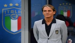 روبرتو مانشيني مدرب منتخب إيطاليا