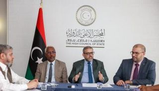 رئيس ما يعرف بالأعلى للدولة يترأس اجتماعا للجنة القاعدة الدستورية