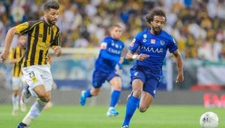 من لقاء الهلال والاتحاد