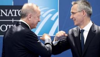 أردوغان وأمين عام الناتو- أرشيفية