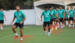تدريبات الخضر في مركز سيدي موسى