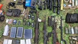 أسلحة من المضبوطات نشرتها الدفاع التركية 