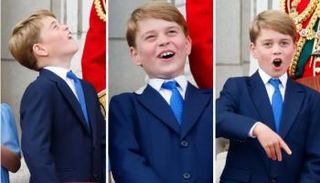 الأمير جورج خلال مراسم Trooping the Colour 