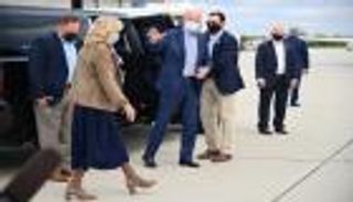 إجلاء بايدن وزوجته من منزلهما.. طائرة خاصة تدخل "مجالا محظورا"