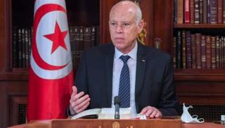 الرئيس التونسي قيس سعيد