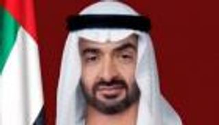 محمد بن زايد يستقبل عالم الفيزياء أحمد المهيري والطالب خميس الجنيبي