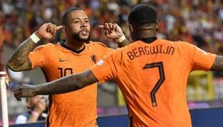 منتخب هولندا ضد بلجيكا