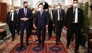 لقاء سابق بين الرئيس الجزائري ورئيس الوزراء الإسباني