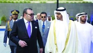 الشيخ محمد بن زايد آل نهيان والملك محمد السادس- أرشيفية