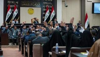 مجلس النواب العراقي خلال جلسة سابقة