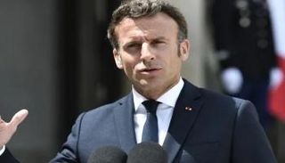 الرئيس الفرنسي إيمانويل ماكرون