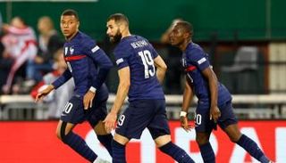 منتخب فرنسا في دوري الأمم الأوروبية