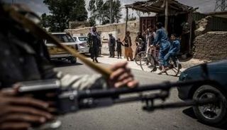 نقطة أمنية في العاصمة الأفغانية كابول