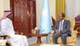 رئيس الصومال يباشر نشاطه باستقبال سفير السعودية