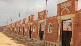 مدخل مقابر في إحدى المدن الجديدة بمصر