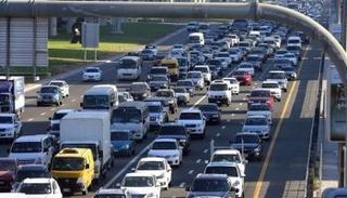 السباق استهدف التوعية بخطورة الزحام المروري