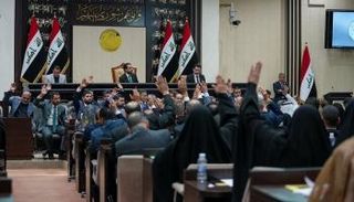 محمد الحلبوسي يترأس جلسة البرلمان العراقي
